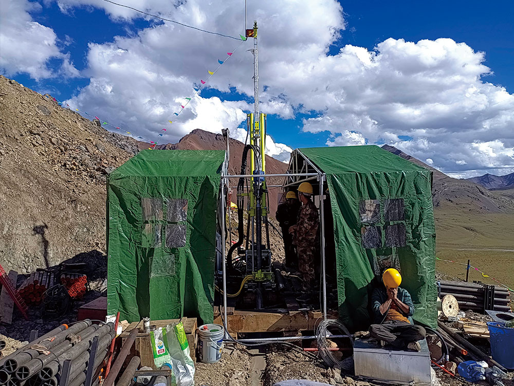 Coring in high-altitude regions