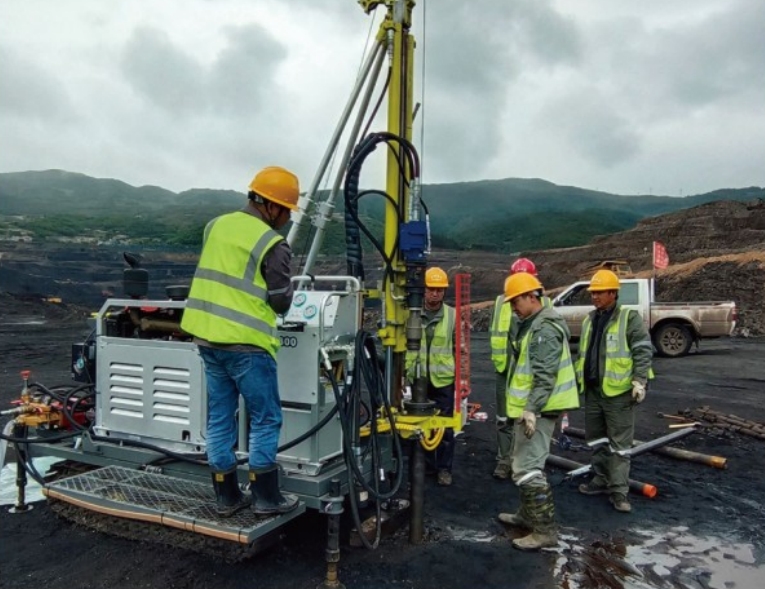 DEP300G Portable Core Sampling Rig 50m to 400m Depth