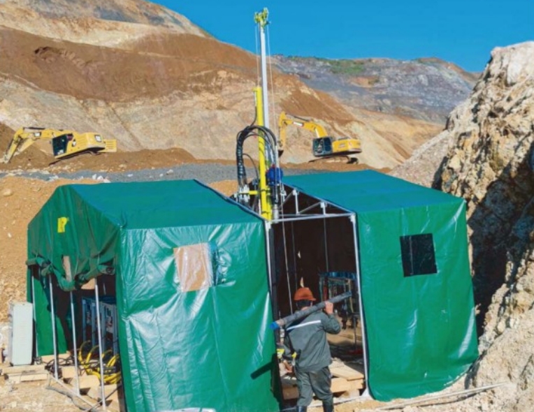 DEP1000G Hydraulic Core Drilling Rig for Solid Mineral Exploration