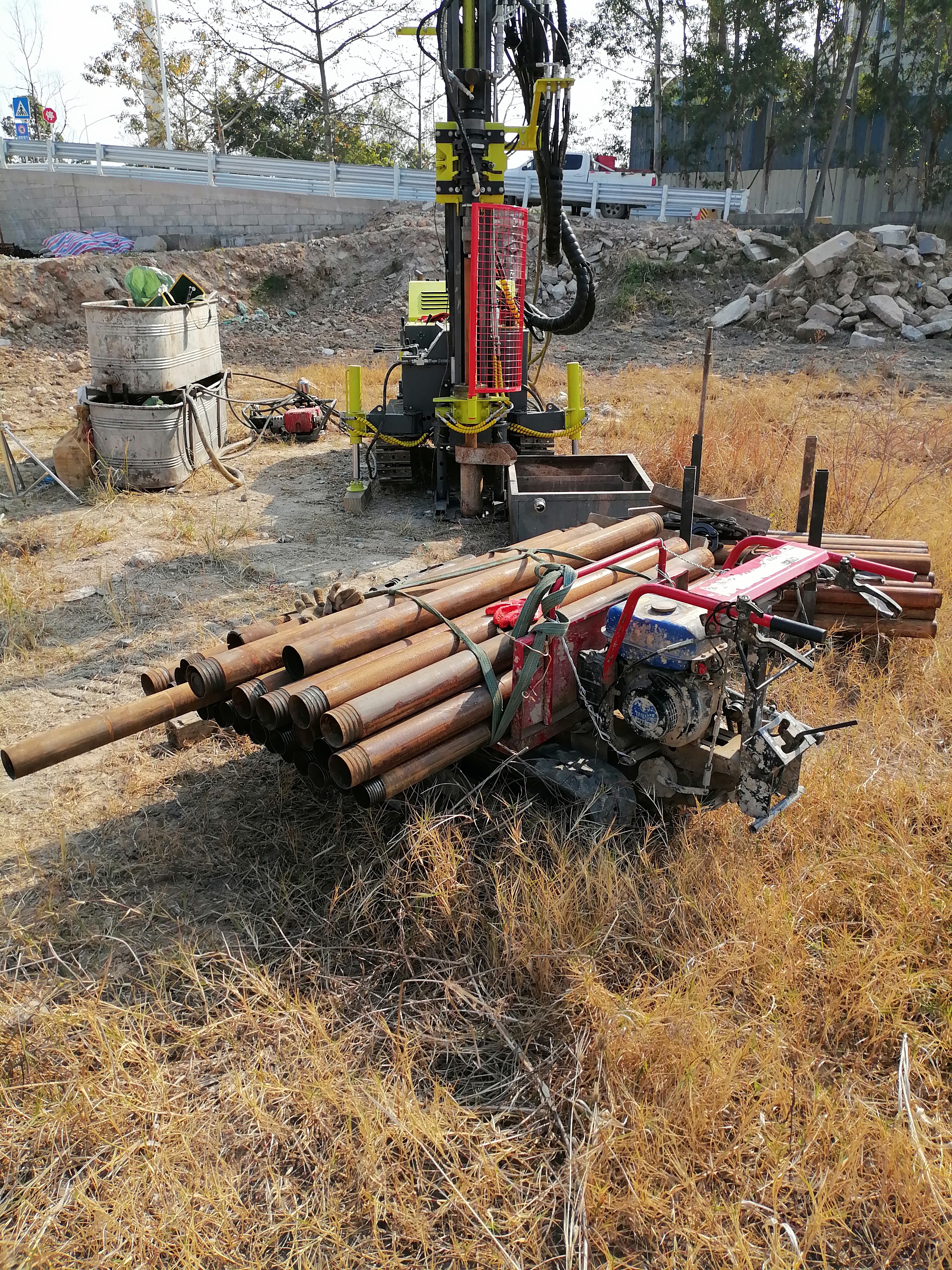 DET300 Core Sample Drill Rig Hydraulic for Exploration