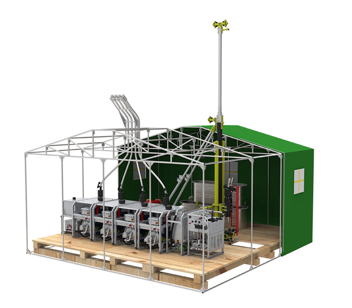 DEP1500G Geotechnical Sample Rig Max 1800m Depth