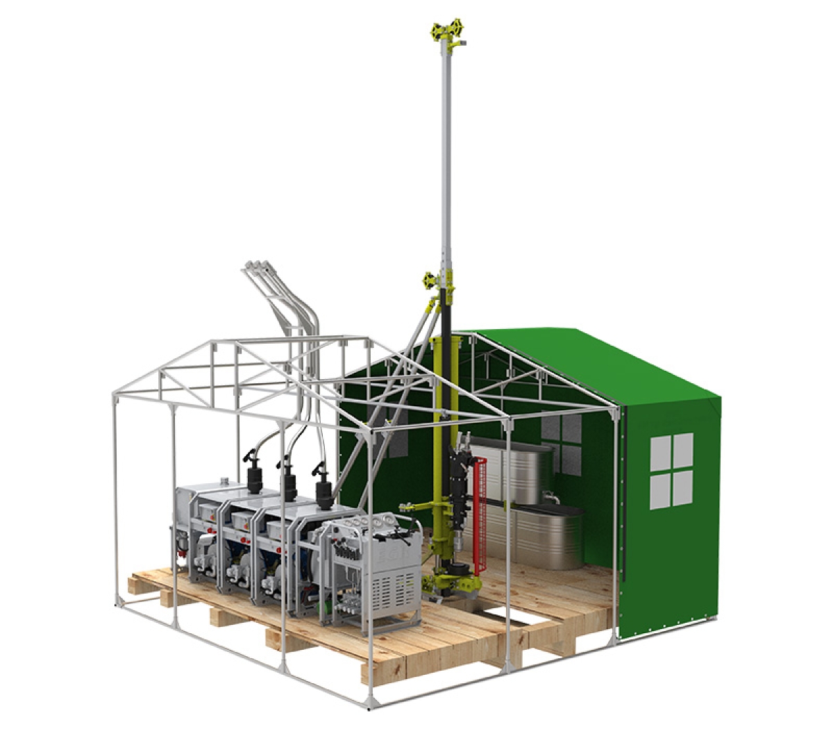 DEP800G Wireline Diamond Coring Rig for Exploration