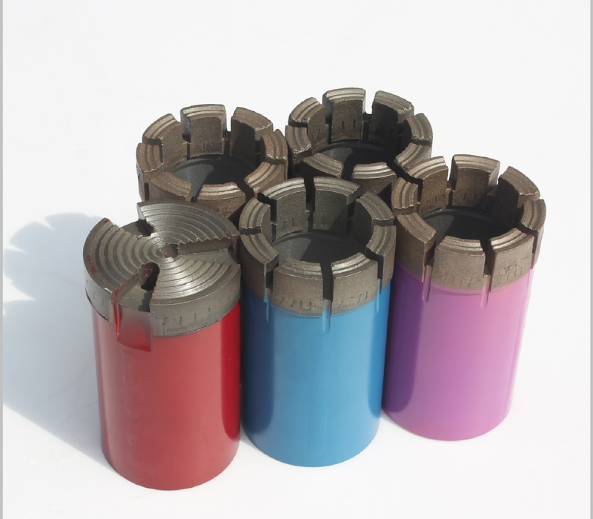 Thin-walled diamond drill bits