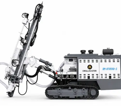 DM-DTH590-3 Integrated Full Hydraulic DTH Drilling Rig